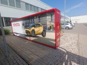 Výdejní box pro TOYOTA Kolín