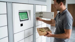 Firemní box pro výdej obědů