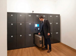 Chytrá úschovna zavazadel bez obsluhy